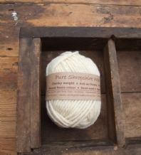 Wool: 50g ball Shropshire Chunky