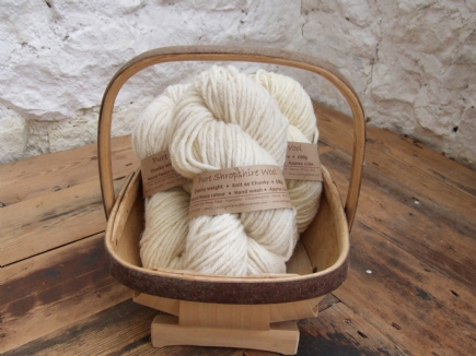 Wool: 100g hank Shropshire Chunky